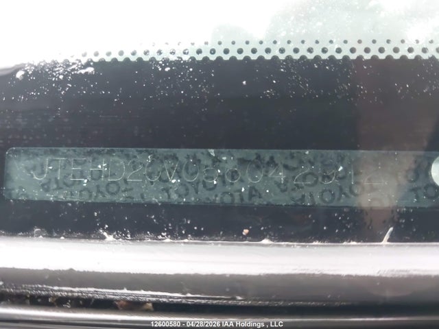 12600580 :رقم المزاد ، JTEHD20V056042912 vin ، 2005 Toyota Rav4 مزاد بيع