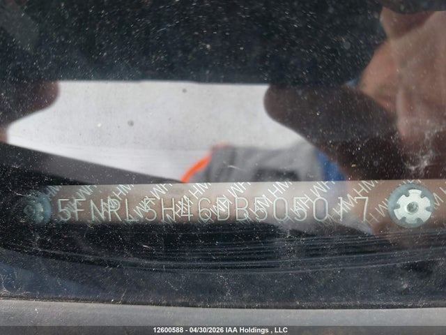 Aukcja sprzedaży 2013 Honda Odyssey Ex, vin: 5FNRL5H46DB505017, numer aukcji: 12600588