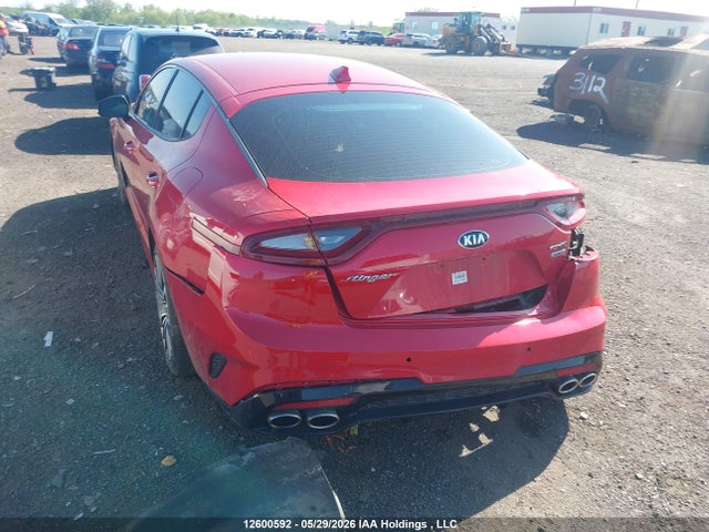 2019 Kia Stinger Gt-line მანქანა იყიდება აუქციონზე, vin: KNAE25LA1K6047388, აუქციონის ნომერი: 12600592