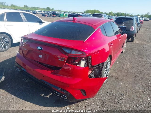 2019 Kia Stinger Gt-line მანქანა იყიდება აუქციონზე, vin: KNAE25LA1K6047388, აუქციონის ნომერი: 12600592