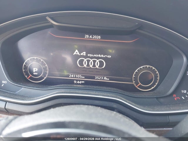Продажа на аукционе авто 2017 Audi A4, vin: WAUCNAF40HN036927, номер лота: 12600607
