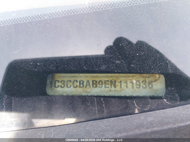 12600645 :رقم المزاد ، 1C3CCBAB9EN111936 vin ، 2014 Chrysler 200 Lx مزاد بيع