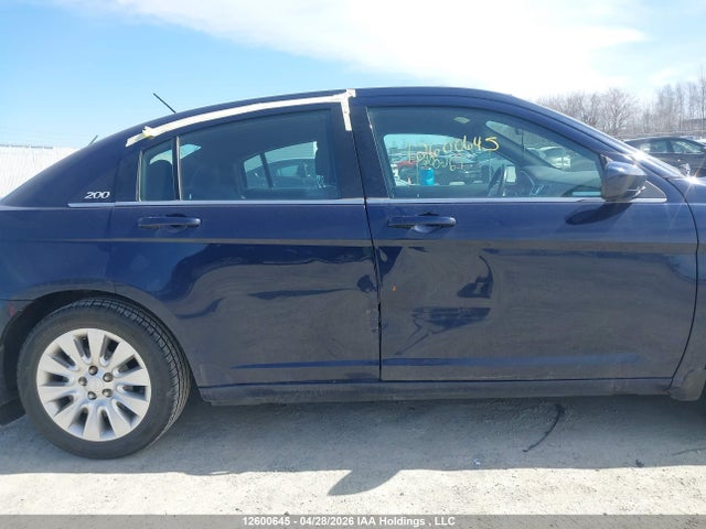 12600645 :رقم المزاد ، 1C3CCBAB9EN111936 vin ، 2014 Chrysler 200 Lx مزاد بيع