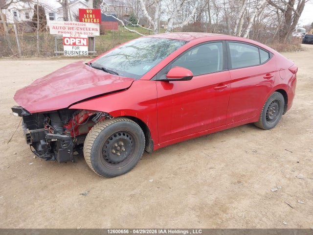 12600656 :رقم المزاد ، 5NPD74LF3JH334645 vin ، 2018 Hyundai Elantra Se مزاد بيع