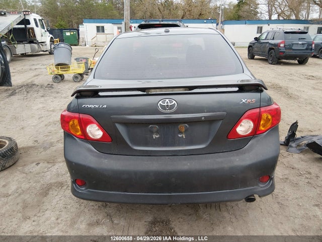 2009 Toyota Corolla Xrs Xrs მანქანა იყიდება აუქციონზე, vin: 2T1BE40E89C024546, აუქციონის ნომერი: 12600658
