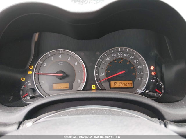 2009 Toyota Corolla Xrs Xrs მანქანა იყიდება აუქციონზე, vin: 2T1BE40E89C024546, აუქციონის ნომერი: 12600658