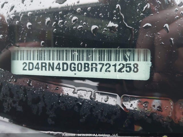 Aukcja sprzedaży 2011 Dodge Grand Caravan, vin: 2D4RN4DG0BR721258, numer aukcji: 12600669