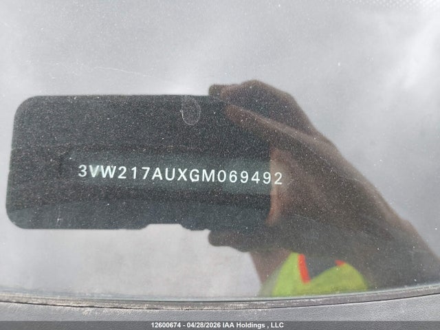 3VW217AUXGM069492 Volkswagen Golf 1.8 Tsi Comfortline/1.8 Tsi Highline/1.8 Tsi Trendline