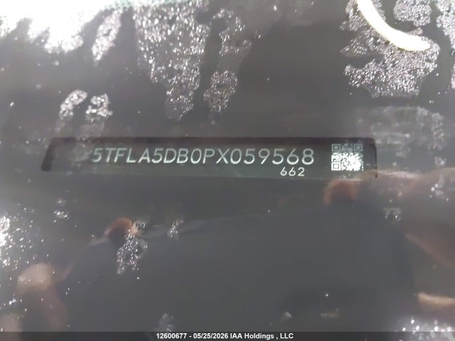 2023 Toyota Tundra Crewmax Sr/crewmax Sr5 მანქანა იყიდება აუქციონზე, vin: 5TFLA5DB0PX059568, აუქციონის ნომერი: 12600677