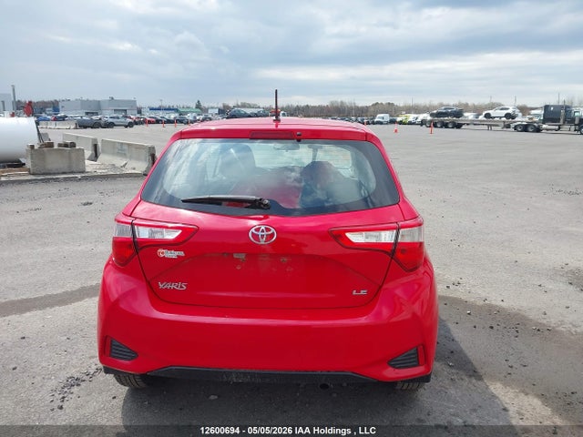 2018 Toyota Yaris L/le/se მანქანა იყიდება აუქციონზე, vin: VNKKTUD32JA091111, აუქციონის ნომერი: 12600694
