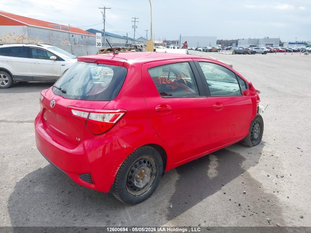 2018 Toyota Yaris L/le/se მანქანა იყიდება აუქციონზე, vin: VNKKTUD32JA091111, აუქციონის ნომერი: 12600694