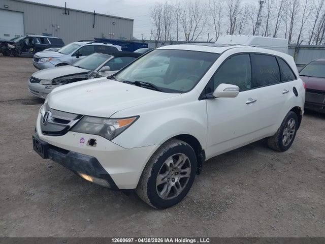 2009 Acura Mdx Technology Package მანქანა იყიდება აუქციონზე, vin: 2HNYD28609H002295, აუქციონის ნომერი: 12600697
