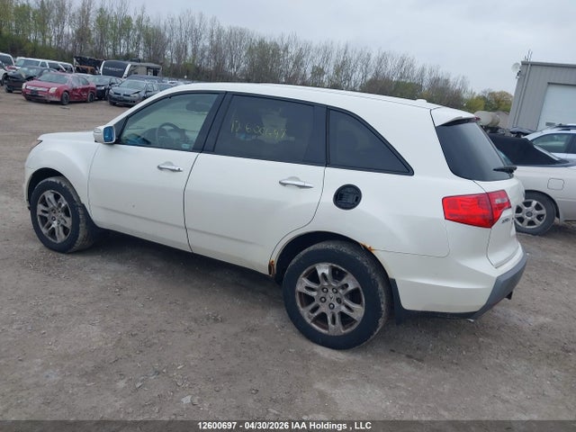 2009 Acura Mdx Technology Package მანქანა იყიდება აუქციონზე, vin: 2HNYD28609H002295, აუქციონის ნომერი: 12600697