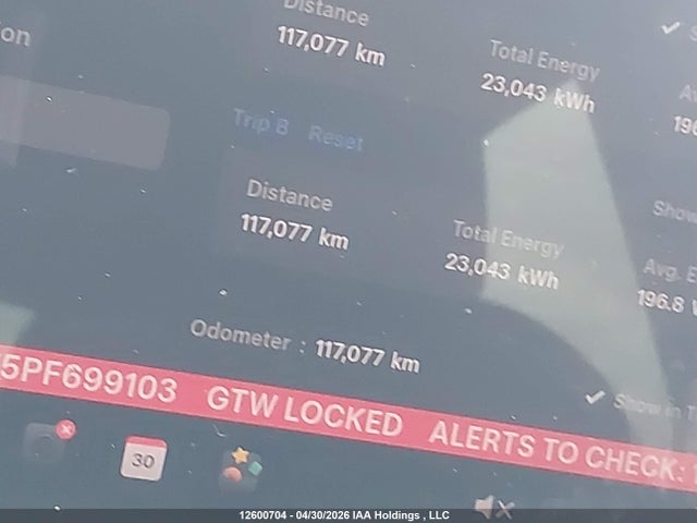 7SAYGDEE5PF699103 Tesla Model Y