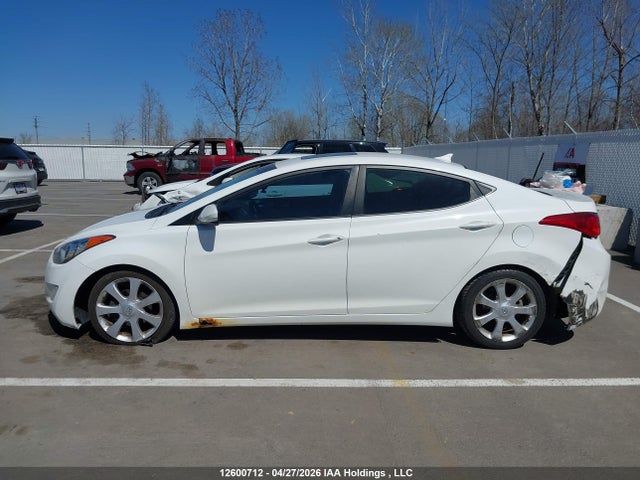 2013 Hyundai Elantra Limited მანქანა იყიდება აუქციონზე, vin: 5NPDH4AE3DH181552, აუქციონის ნომერი: 12600712