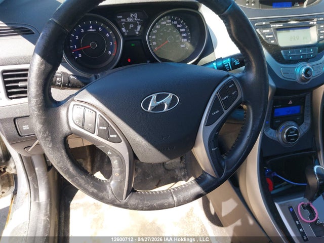 2013 Hyundai Elantra Limited მანქანა იყიდება აუქციონზე, vin: 5NPDH4AE3DH181552, აუქციონის ნომერი: 12600712