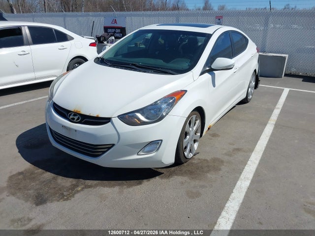 2013 Hyundai Elantra Limited მანქანა იყიდება აუქციონზე, vin: 5NPDH4AE3DH181552, აუქციონის ნომერი: 12600712