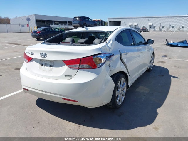 2013 Hyundai Elantra Limited მანქანა იყიდება აუქციონზე, vin: 5NPDH4AE3DH181552, აუქციონის ნომერი: 12600712