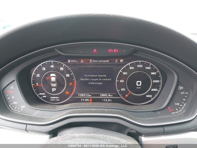 Aukcja sprzedaży 2018 Audi A4 2.0t Technik, vin: WAUCNAF45JA065577, numer aukcji: 12600724