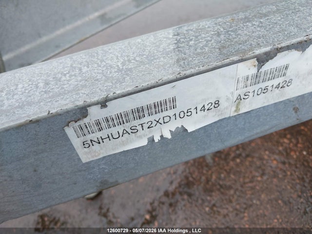 Продажа на аукционе авто 2013 Utility Trailer Mfg Utility Trailer, vin: 5NHUAST2XD1051428, номер лота: 12600729