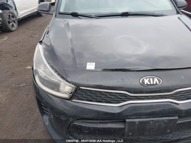 12600740 :رقم المزاد ، 3KPA25AB8JE101999 vin ، 2018 Kia Rio Lx/lx+ مزاد بيع