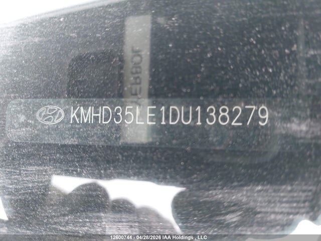 2013 Hyundai Elantra მანქანა იყიდება აუქციონზე, vin: KMHD35LE1DU138279, აუქციონის ნომერი: 12600744