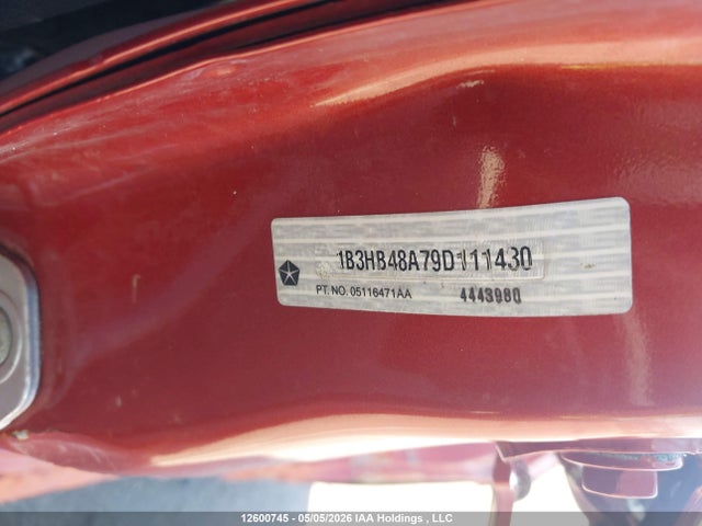 Продажа на аукционе авто 2009 Dodge Caliber Sxt, vin: 1B3HB48A79D111430, номер лота: 12600745