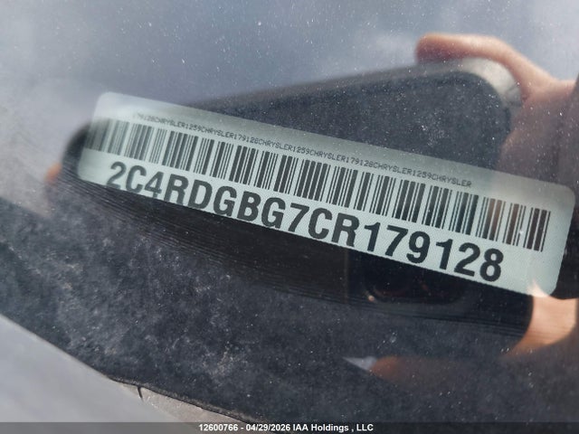 Продажа на аукционе авто 2012 Dodge Grand Caravan, vin: 2C4RDGBG7CR179128, номер лота: 12600766