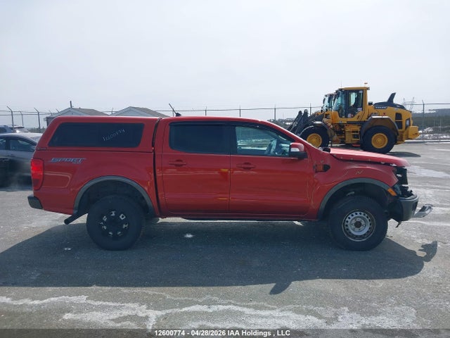 2019 Ford Ranger Lariat მანქანა იყიდება აუქციონზე, vin: 1FTER4FH2KLA60752, აუქციონის ნომერი: 12600774
