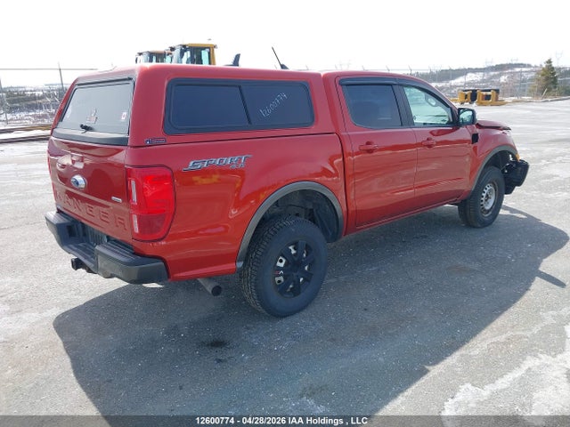 2019 Ford Ranger Lariat მანქანა იყიდება აუქციონზე, vin: 1FTER4FH2KLA60752, აუქციონის ნომერი: 12600774