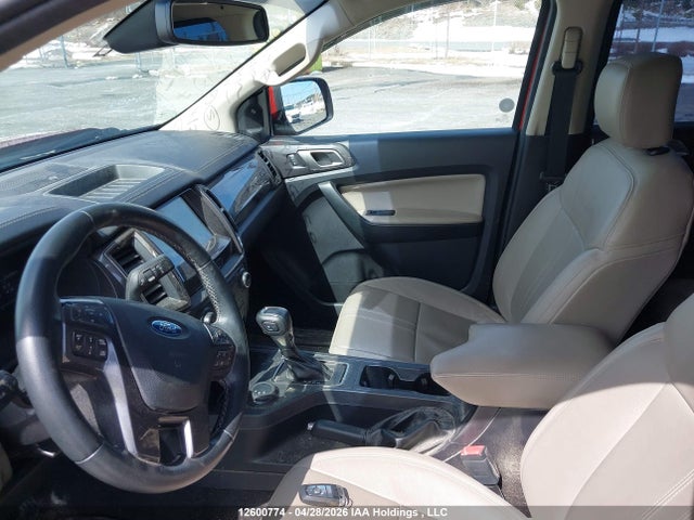 2019 Ford Ranger Lariat მანქანა იყიდება აუქციონზე, vin: 1FTER4FH2KLA60752, აუქციონის ნომერი: 12600774