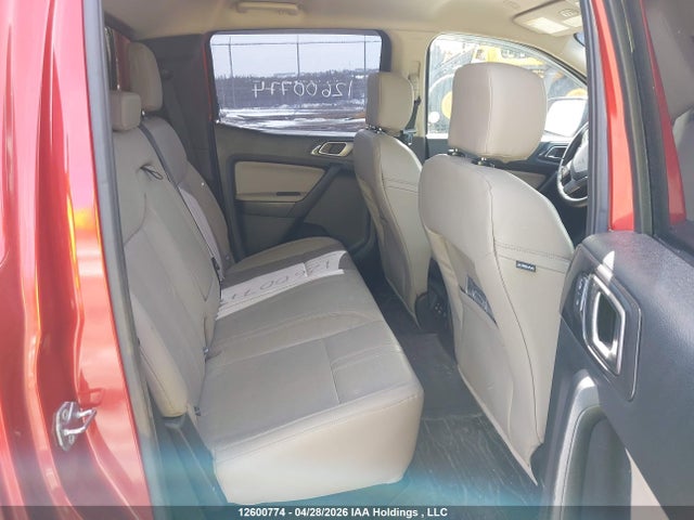 2019 Ford Ranger Lariat მანქანა იყიდება აუქციონზე, vin: 1FTER4FH2KLA60752, აუქციონის ნომერი: 12600774