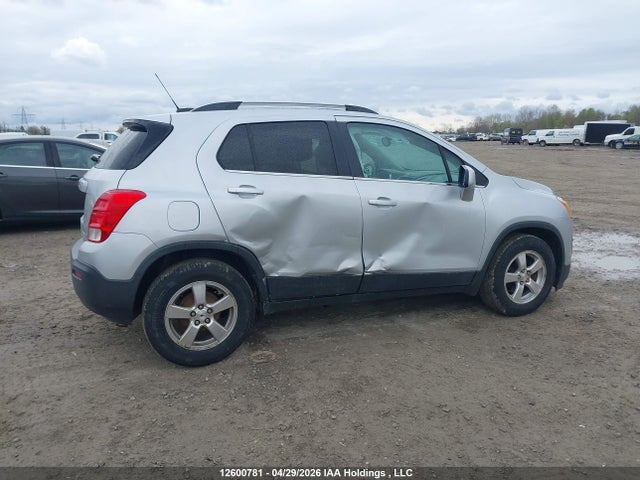 2015 Chevrolet Trax 1lt მანქანა იყიდება აუქციონზე, vin: 3GNCJLSB7FL234116, აუქციონის ნომერი: 12600781