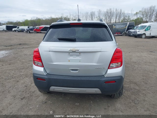 2015 Chevrolet Trax 1lt მანქანა იყიდება აუქციონზე, vin: 3GNCJLSB7FL234116, აუქციონის ნომერი: 12600781