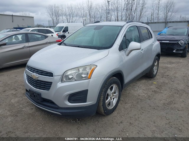 2015 Chevrolet Trax 1lt მანქანა იყიდება აუქციონზე, vin: 3GNCJLSB7FL234116, აუქციონის ნომერი: 12600781