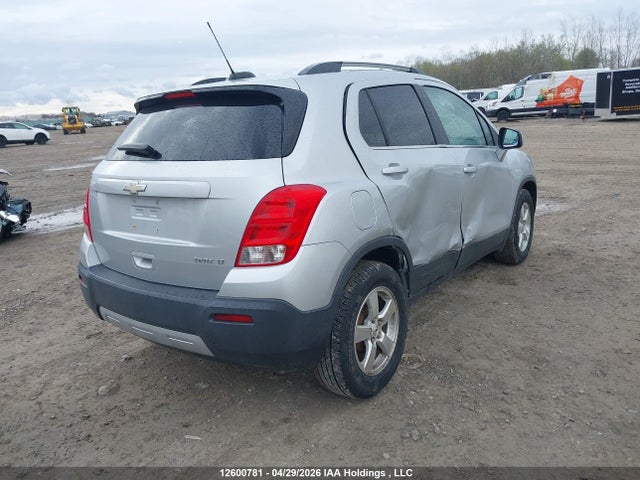 2015 Chevrolet Trax 1lt მანქანა იყიდება აუქციონზე, vin: 3GNCJLSB7FL234116, აუქციონის ნომერი: 12600781