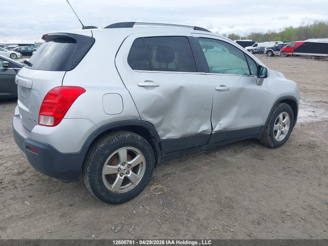 2015 Chevrolet Trax 1lt მანქანა იყიდება აუქციონზე, vin: 3GNCJLSB7FL234116, აუქციონის ნომერი: 12600781