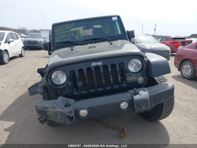 12600787 :رقم المزاد ، 1C4AJWAG3HL745156 vin ، 2017 Jeep Wrangler Sport مزاد بيع