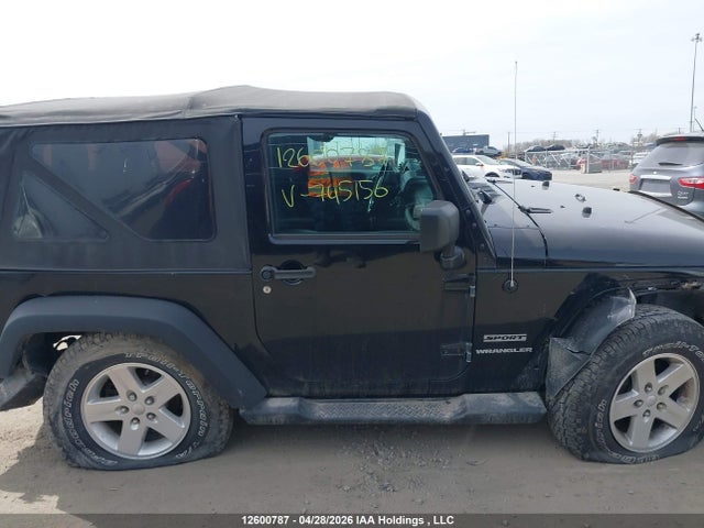 12600787 :رقم المزاد ، 1C4AJWAG3HL745156 vin ، 2017 Jeep Wrangler Sport مزاد بيع