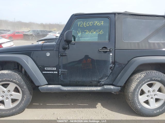12600787 :رقم المزاد ، 1C4AJWAG3HL745156 vin ، 2017 Jeep Wrangler Sport مزاد بيع