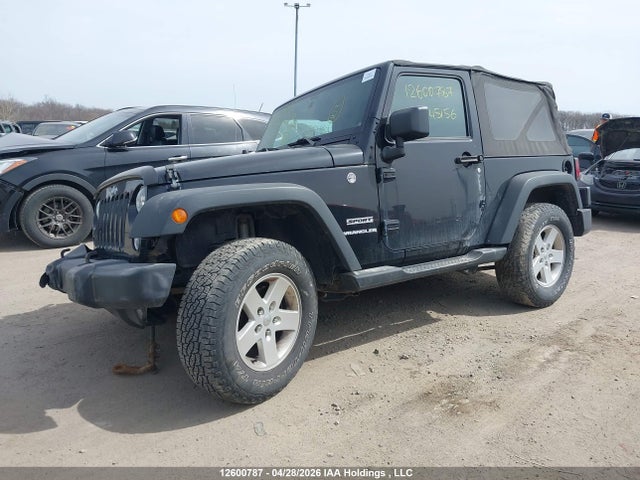 12600787 :رقم المزاد ، 1C4AJWAG3HL745156 vin ، 2017 Jeep Wrangler Sport مزاد بيع