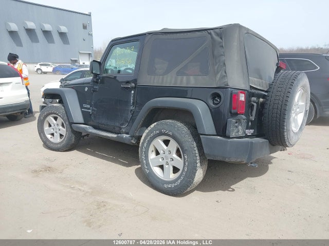 12600787 :رقم المزاد ، 1C4AJWAG3HL745156 vin ، 2017 Jeep Wrangler Sport مزاد بيع