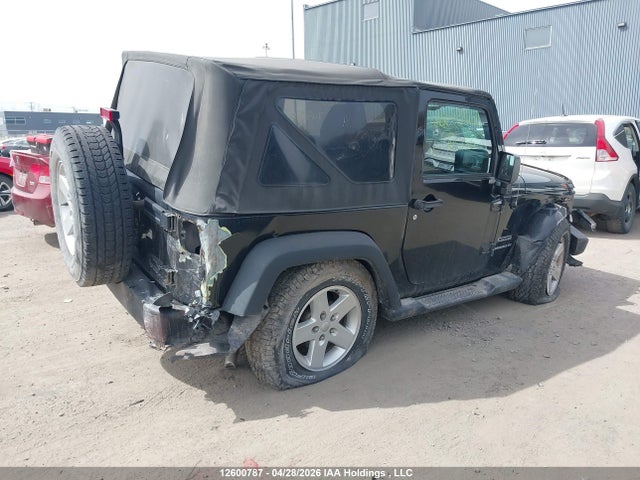 12600787 :رقم المزاد ، 1C4AJWAG3HL745156 vin ، 2017 Jeep Wrangler Sport مزاد بيع