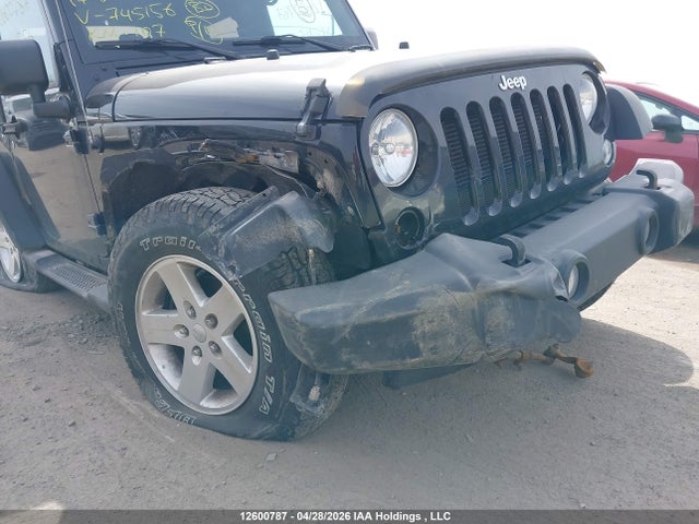 12600787 :رقم المزاد ، 1C4AJWAG3HL745156 vin ، 2017 Jeep Wrangler Sport مزاد بيع