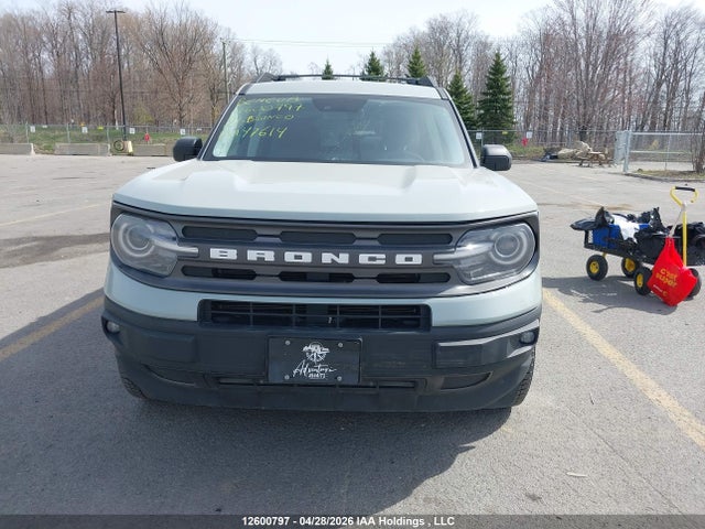 Aukcja sprzedaży 2021 Ford Bronco Sport Big Bend, vin: 3FMCR9B61MRA47614, numer aukcji: 12600797
