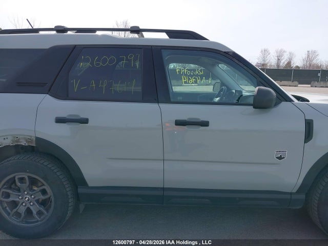 Aukcja sprzedaży 2021 Ford Bronco Sport Big Bend, vin: 3FMCR9B61MRA47614, numer aukcji: 12600797