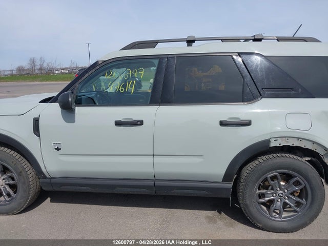 Aukcja sprzedaży 2021 Ford Bronco Sport Big Bend, vin: 3FMCR9B61MRA47614, numer aukcji: 12600797