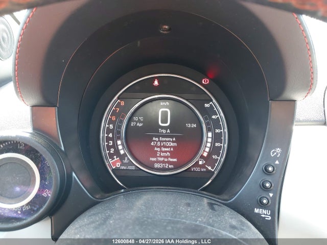 Продаж на аукціоні авто 2016 Fiat 500 Abarth, vin: 3C3CFFFH8GT184231, номер лоту: 12600848