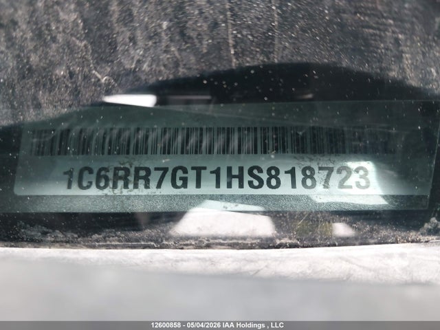 1C6RR7GT1HS818723 RAM 1500 Slt