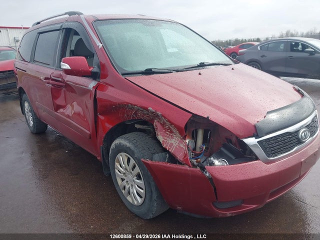 2012 Kia Sedona Lx მანქანა იყიდება აუქციონზე, vin: KNDMG4C78C6501698, აუქციონის ნომერი: 12600859